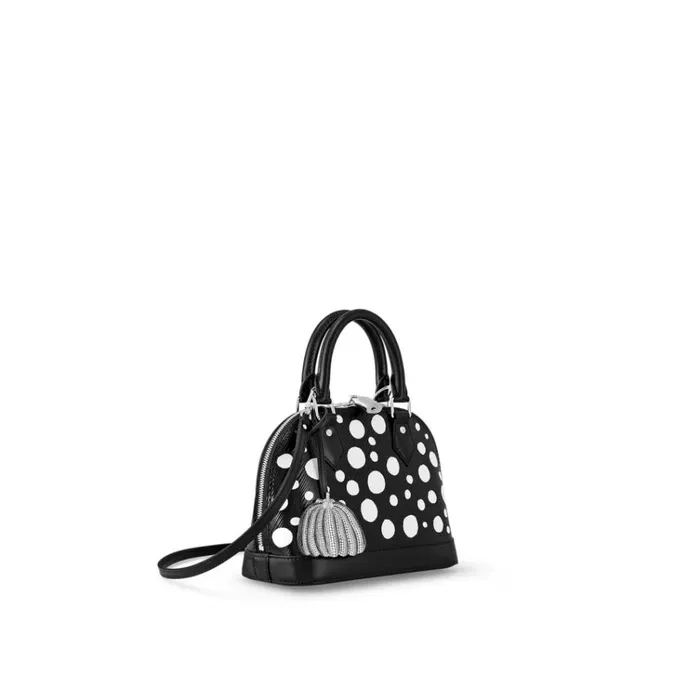Women Alma Bag Louis Vuitton Louis Vuitton BlackWhite M21699 LV X YK Alma BB 8211 Louis Vuitton Handbag Store