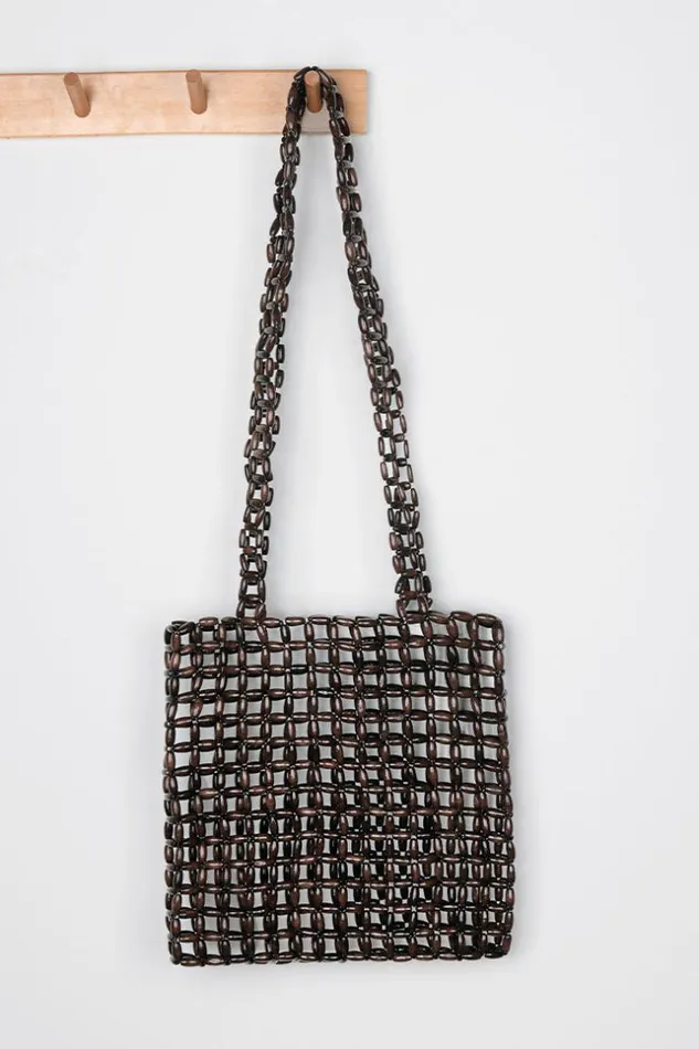 Women Bags Cupshe Aurin Braided Brown Shoulder Bag Brown