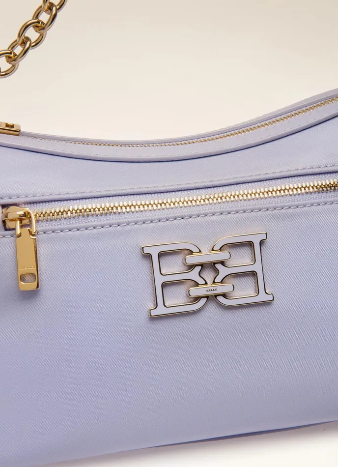 Women Bally Crossbody Bags Eyfel 8211 Nylon Crossbody Bag In Lilac