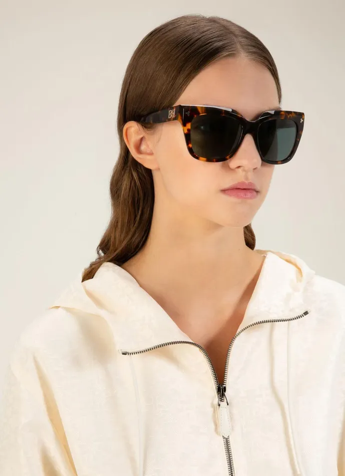 Women Bally Outerwear BMonogram Jacket 8211 Nylon Outerwear In Bone