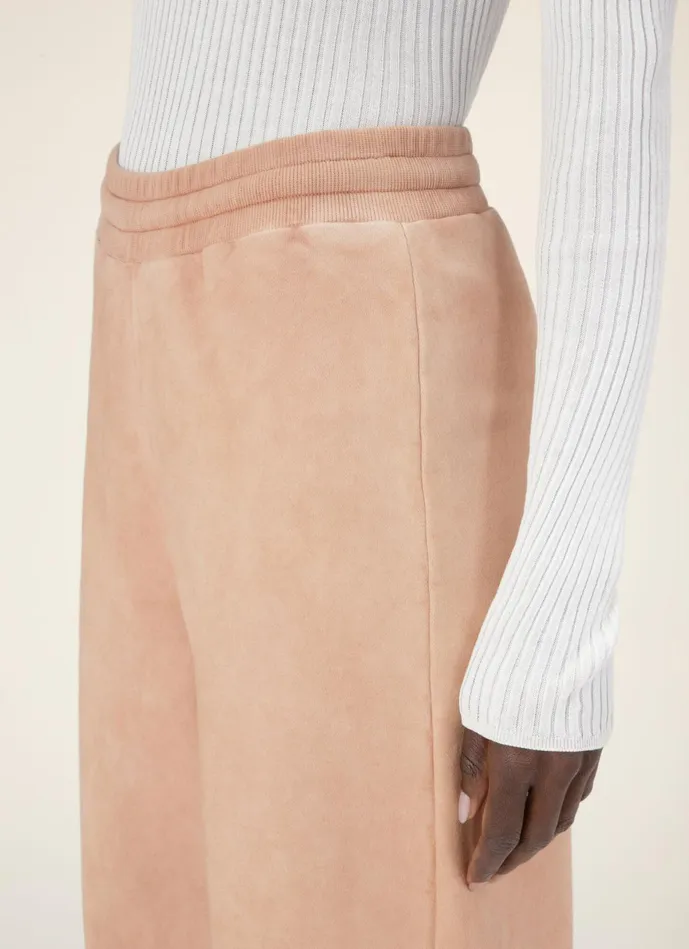 Women Bally Pants Relaxed Sweatpants 8211 Organic Cotton Sweatpants In Pink