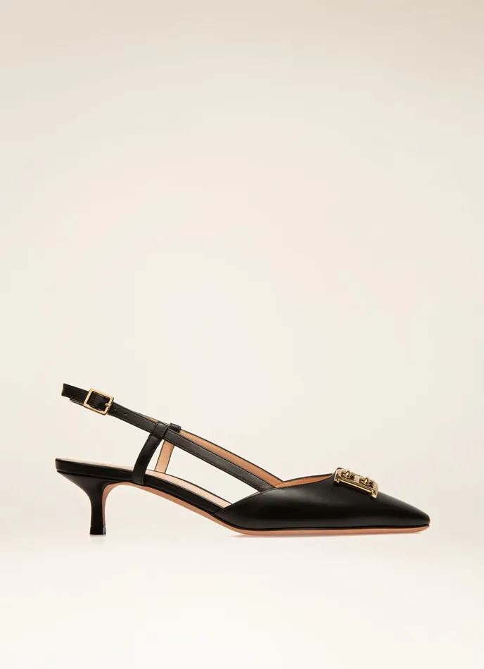 Women Bally Pumps Eva 8211 Leather Pumps In Black