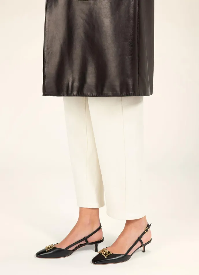 Women Bally Pumps Eva 8211 Leather Pumps In Black
