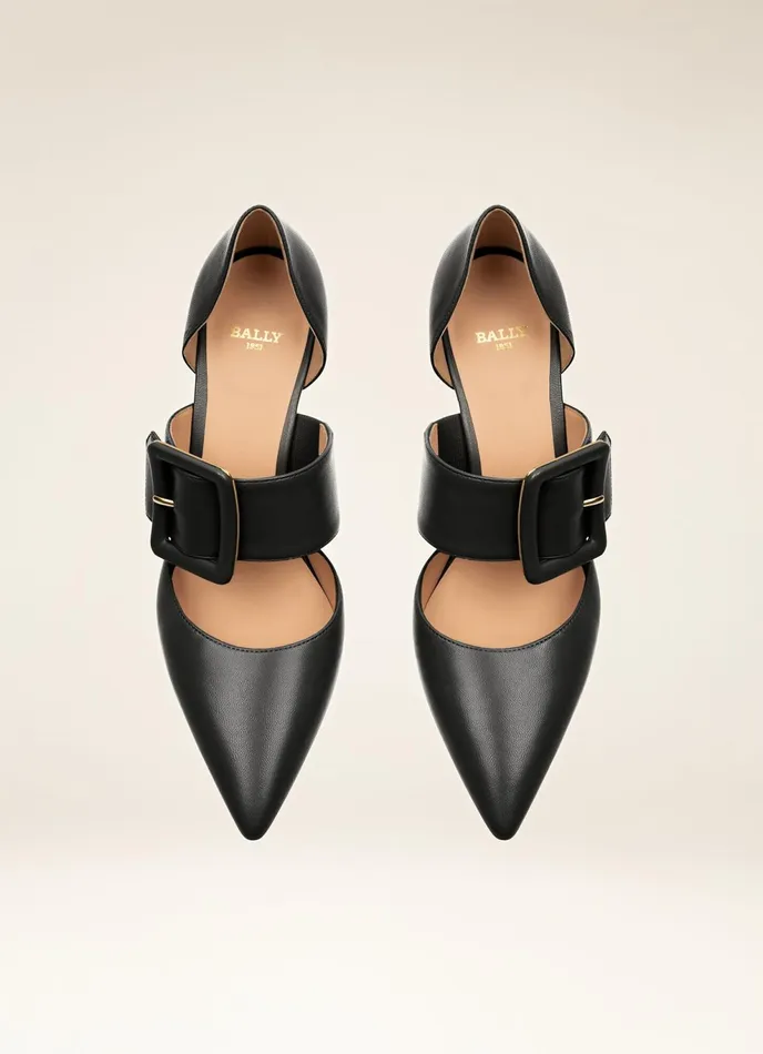 Women Bally Pumps Jessye 8211 Leather Pumps In Black
