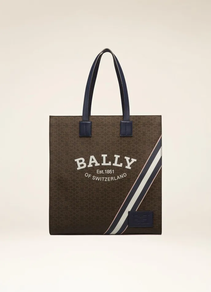 Women Bally Tote Bags Crystalia 8211 TPU Tote In Brown