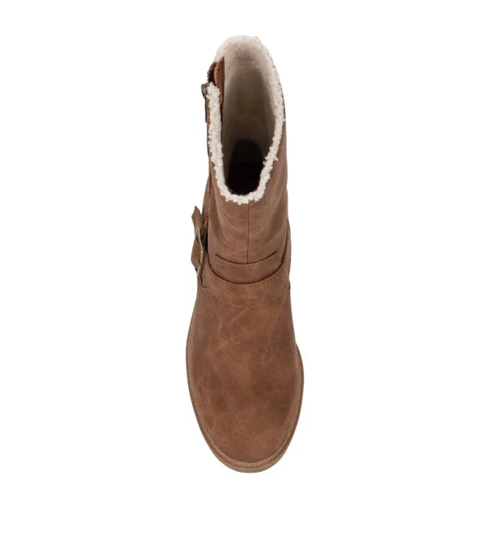 Women Baretraps Booties Alary Mid Calf Boot Brown Women Baretraps Booties Alary Mid Calf Boot Brown