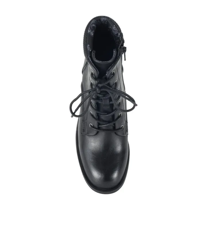Women Baretraps Booties Allister Lace Up Bootie Black Women Baretraps Booties Allister Lace Up Bootie Black