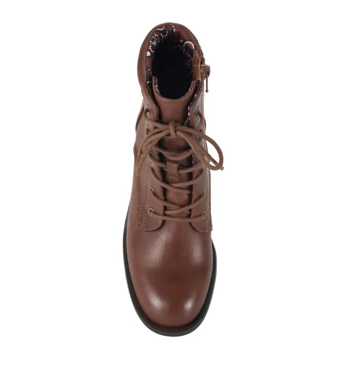 Women Baretraps Booties Allister Lace Up Bootie Brush Brown Women Baretraps Booties Allister Lace Up Bootie Brush Brown