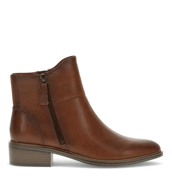 Women Baretraps Booties Alona Block Heel Bootie Cognac Women Baretraps Booties Alona Block Heel Bootie Cognac