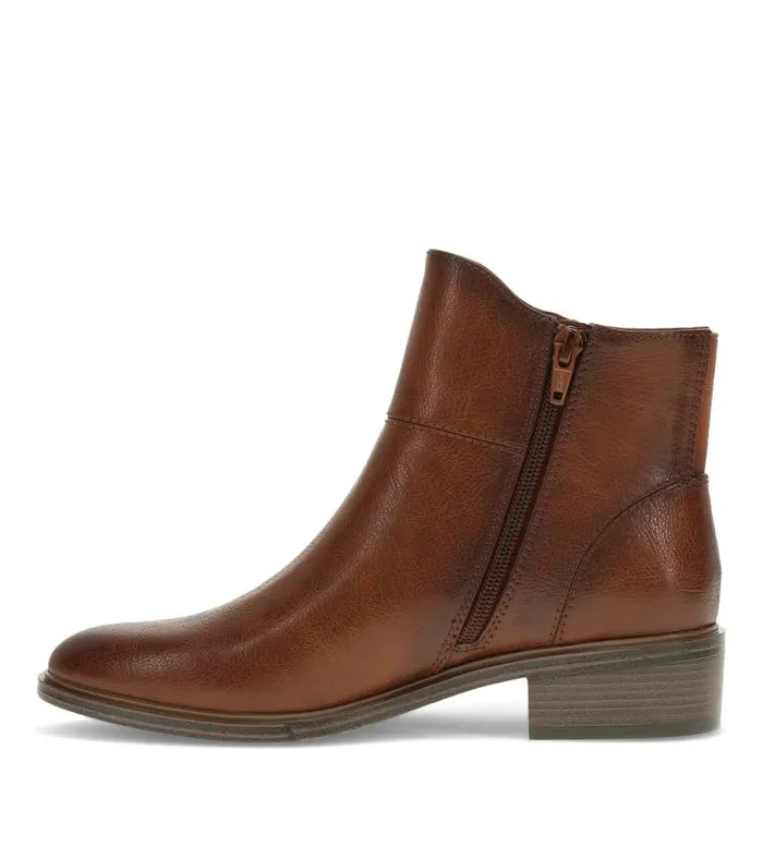 Women Baretraps Booties Alona Block Heel Bootie Cognac Women Baretraps Booties Alona Block Heel Bootie Cognac