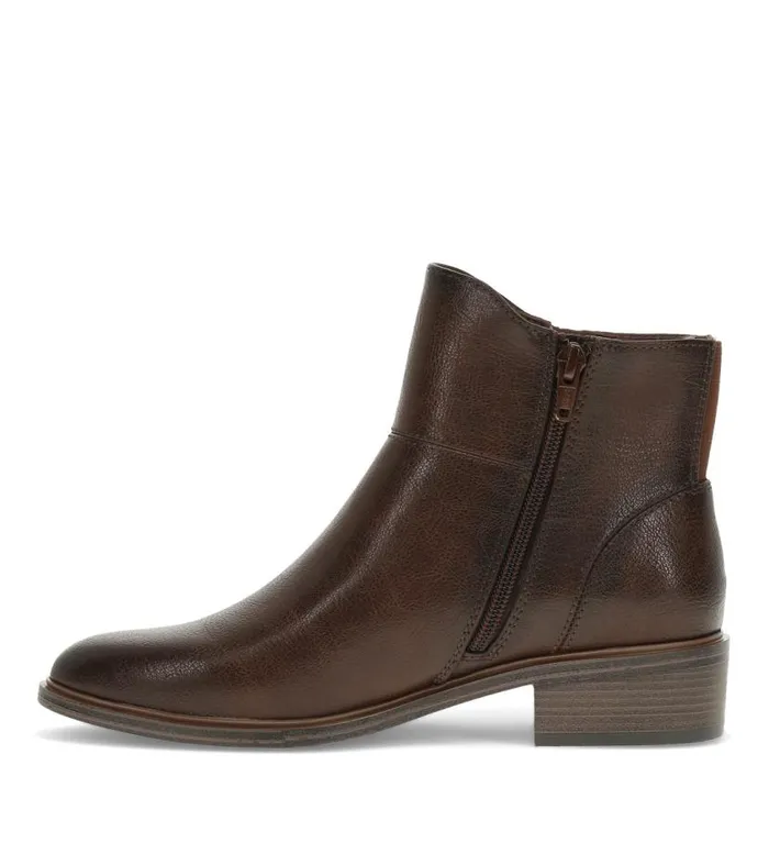 Women Baretraps Booties Alona Block Heel Bootie Dark Brown Women Baretraps Booties Alona Block Heel Bootie Dark Brown