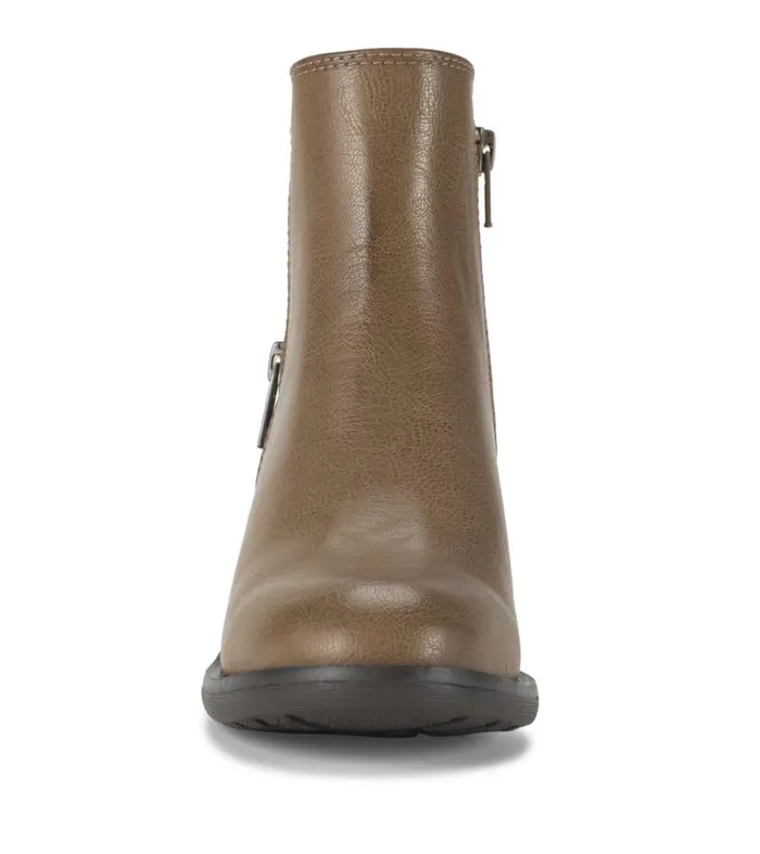 Women Baretraps Booties Avery Block Heel Bootie Truffle Women Baretraps Booties Avery Block Heel Bootie Truffle