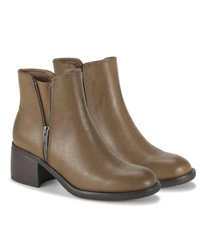 Women Baretraps Booties Avery Block Heel Bootie Truffle Women Baretraps Booties Avery Block Heel Bootie Truffle