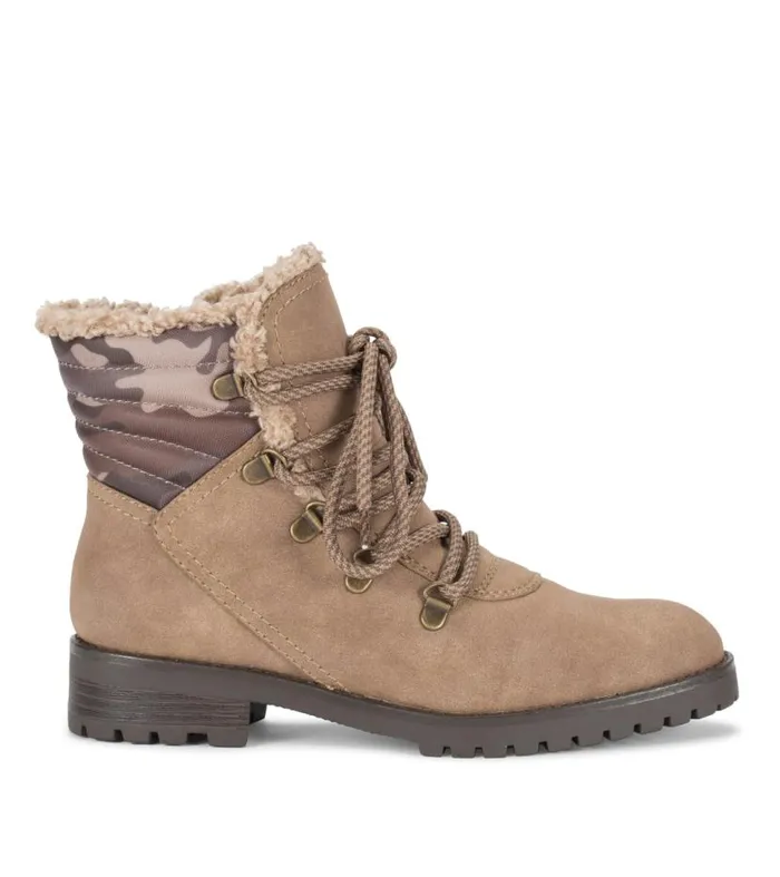 Women Baretraps Booties Dennison Lace Up Boot Mushroom Camo Women Baretraps Booties Dennison Lace Up Boot Mushroom Camo