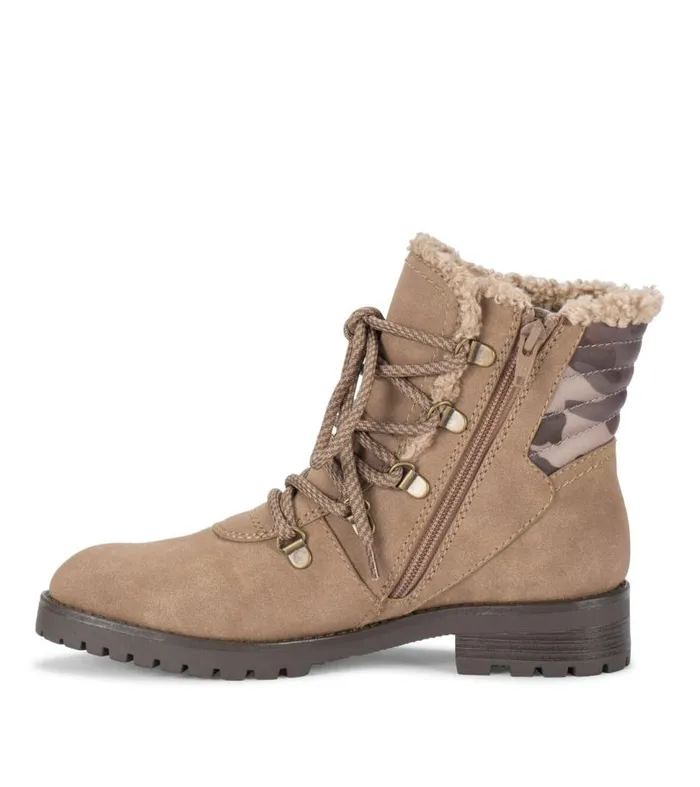 Women Baretraps Booties Dennison Lace Up Boot Mushroom Camo Women Baretraps Booties Dennison Lace Up Boot Mushroom Camo