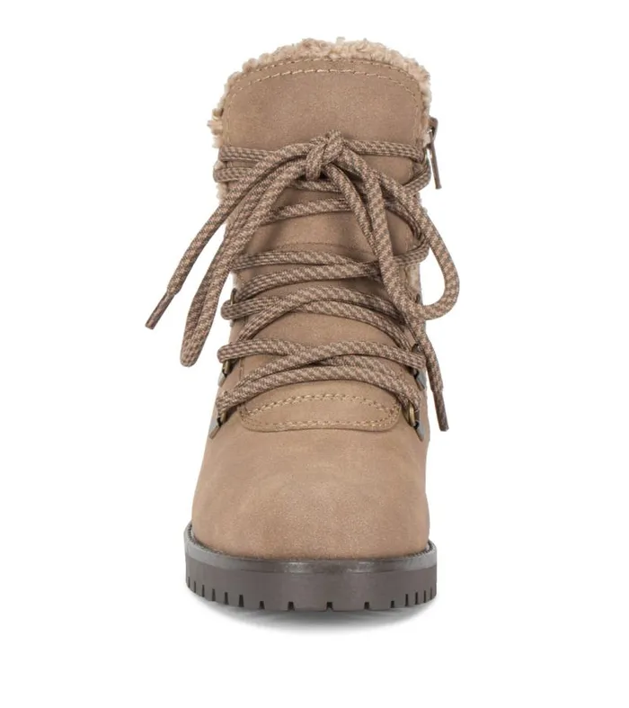 Women Baretraps Booties Dennison Lace Up Boot Mushroom Camo Women Baretraps Booties Dennison Lace Up Boot Mushroom Camo