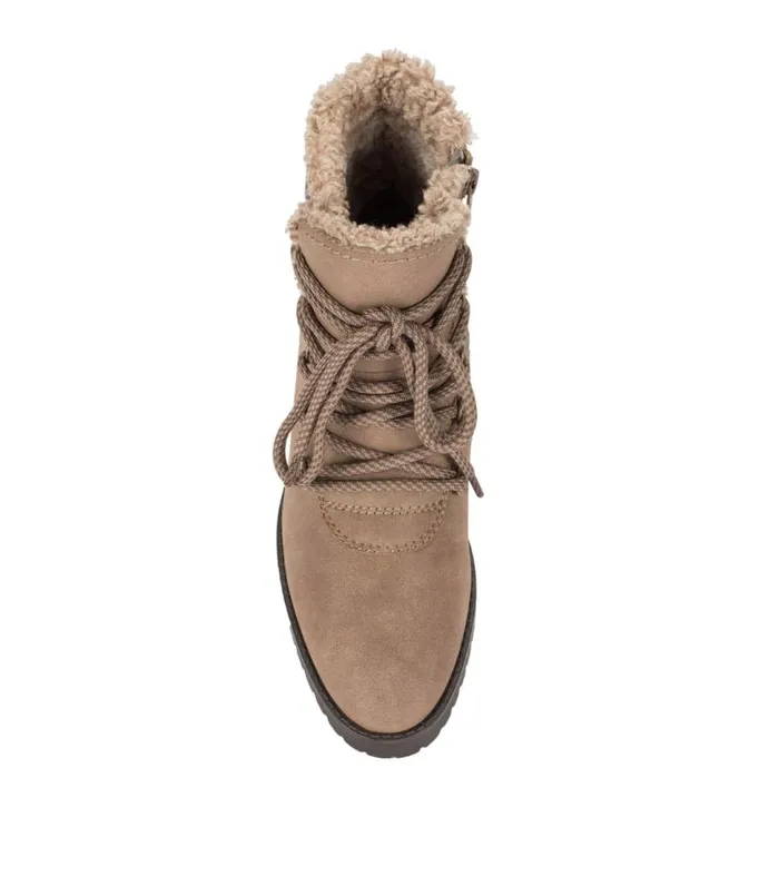 Women Baretraps Booties Dennison Lace Up Boot Mushroom Camo Women Baretraps Booties Dennison Lace Up Boot Mushroom Camo
