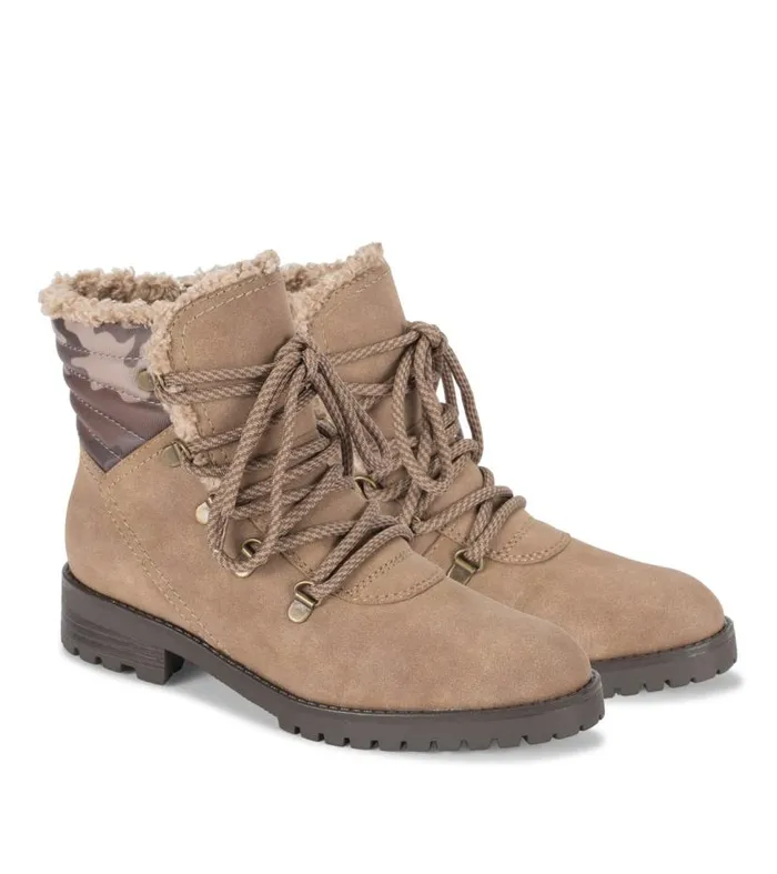 Women Baretraps Booties Dennison Lace Up Boot Mushroom Camo Women Baretraps Booties Dennison Lace Up Boot Mushroom Camo