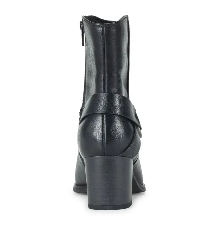 Women Baretraps Booties Tiana Block Heel Bootie Black Women Baretraps Booties Tiana Block Heel Bootie Black