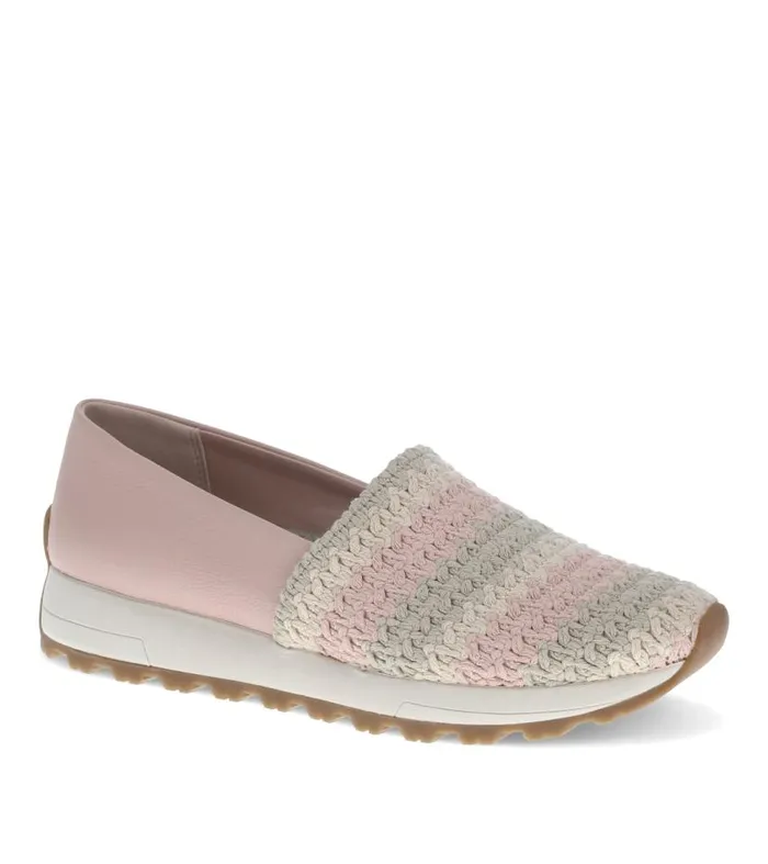 Women Baretraps Flats and Loafers Gennie Slip On Pink Pearl Multi