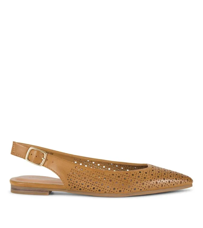 Women Baretraps Flats and Loafers Riva Slingback Flat Saddle Women Baretraps Flats and Loafers Riva Slingback Flat Saddle