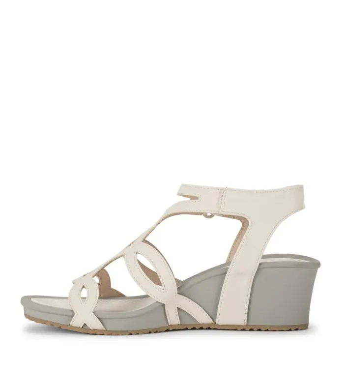 Women Baretraps Rebound Sandals Raeanne Wedge Sandal Cream Women Baretraps Rebound Sandals Raeanne Wedge Sandal Cream