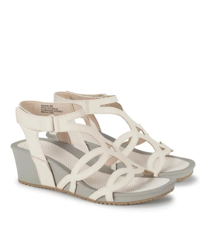 Women Baretraps Rebound Sandals Raeanne Wedge Sandal Cream Women Baretraps Rebound Sandals Raeanne Wedge Sandal Cream