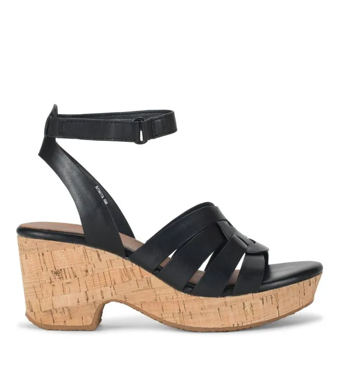 Women Baretraps Wedge Sandals Bonita Wedge Sandal Black Women Baretraps Wedge Sandals Bonita Wedge Sandal Black