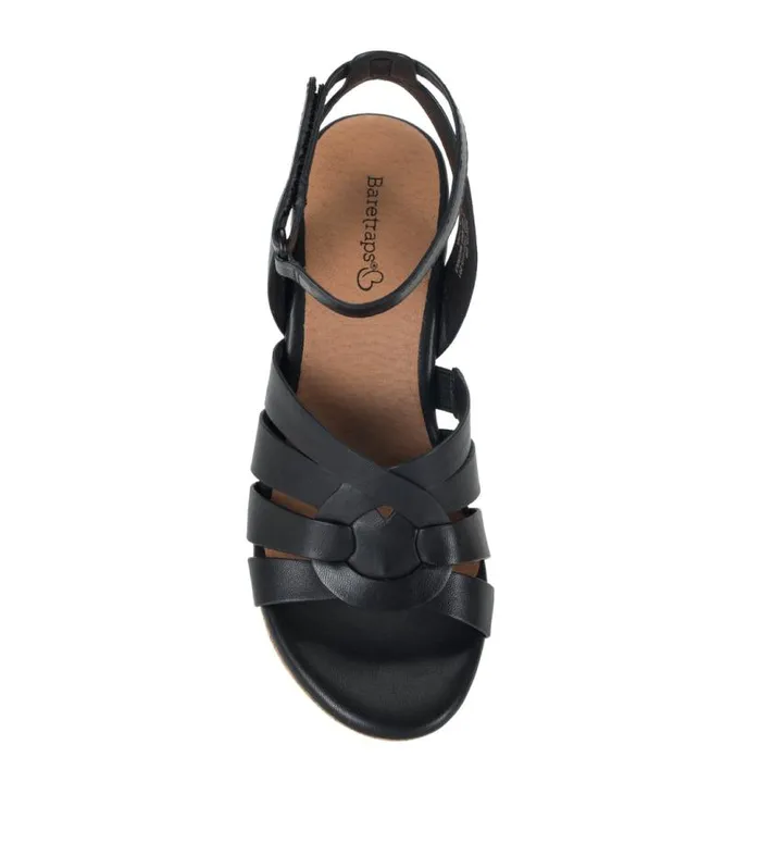 Women Baretraps Wedge Sandals Bonita Wedge Sandal Black Women Baretraps Wedge Sandals Bonita Wedge Sandal Black