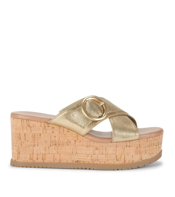 Women Baretraps Wedge Sandals Sydney Wedge Sandal Gold Women Baretraps Wedge Sandals Sydney Wedge Sandal Gold