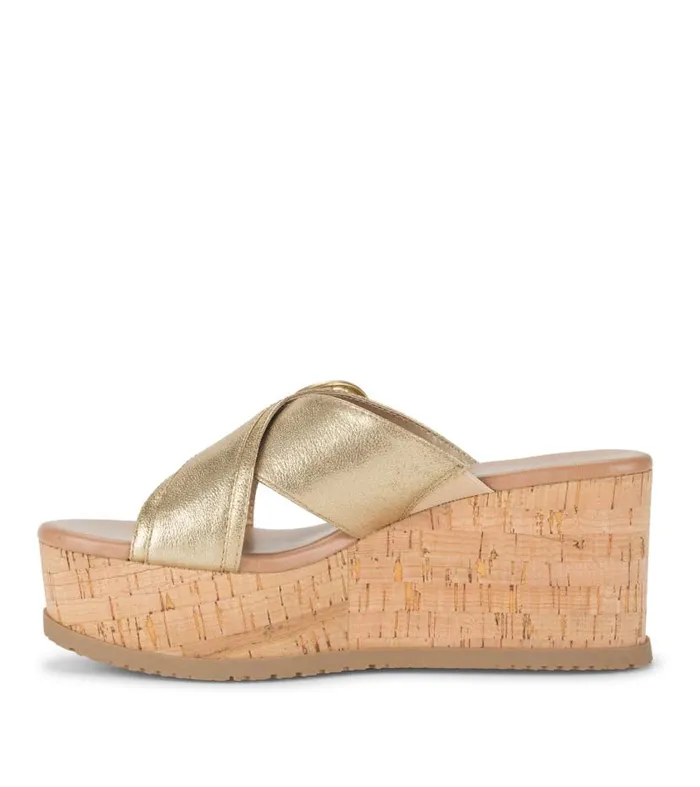 Women Baretraps Wedge Sandals Sydney Wedge Sandal Gold Women Baretraps Wedge Sandals Sydney Wedge Sandal Gold
