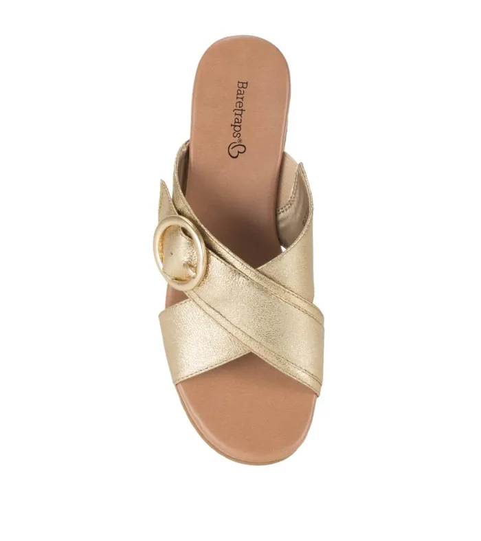 Women Baretraps Wedge Sandals Sydney Wedge Sandal Gold Women Baretraps Wedge Sandals Sydney Wedge Sandal Gold