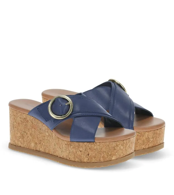 Women Baretraps Wedge Sandals Sydney Wedge Sandal Navy Women Baretraps Wedge Sandals Sydney Wedge Sandal Navy