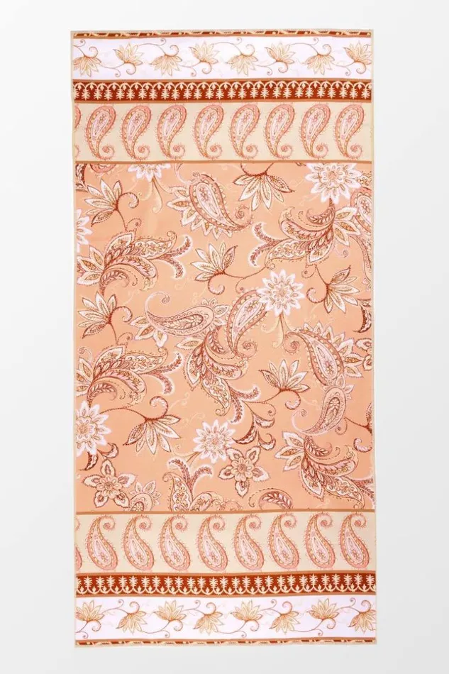 Women Beach Blankets Cupshe Keepsake Paisley Beach Blanket Multicolor