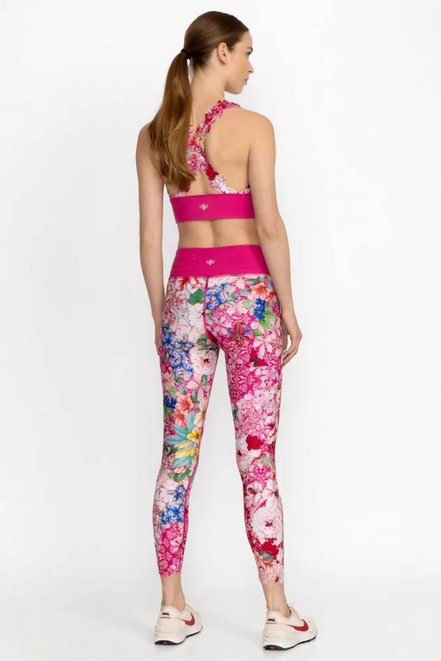Women BEE ACTIVE EYELET HEM LEGGING Frame Johnny Was Active Women BEE ACTIVE EYELET HEM LEGGING Frame Johnny Was Active
