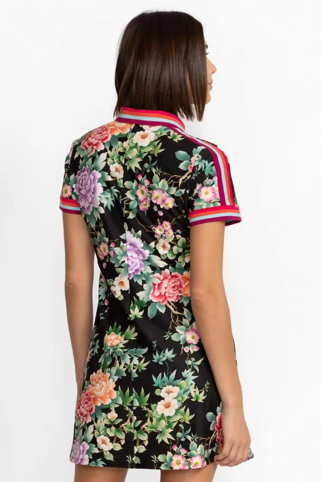 Women BEE ACTIVE POLO GOLF DRESS Le Jardin Scarf Print Johnny Was Active Women BEE ACTIVE POLO GOLF DRESS Le Jardin Scarf Print Johnny Was Active