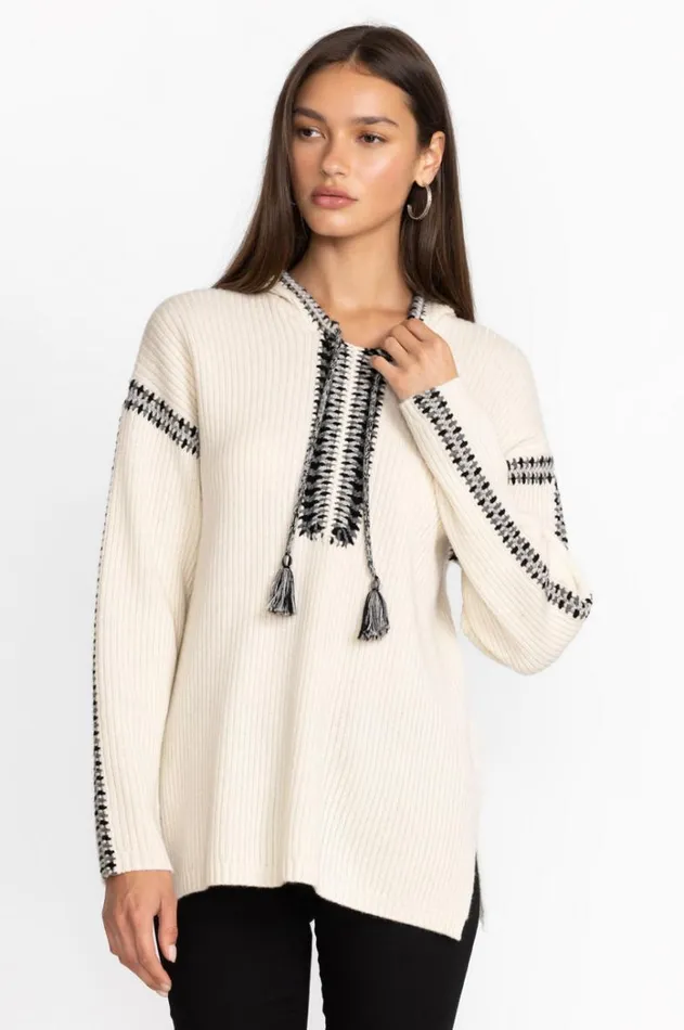 Women Beltran Multi Color Whipstitch Baja Cream Johnny Was Tops Women Beltran Multi Color Whipstitch Baja Cream Johnny Was Tops