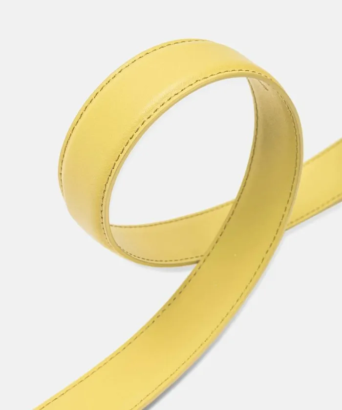 Women Belts Pinko Belt With Leathercovered Buckle 3 Cm Limeantiquegold Women Belts Pinko Belt With Leathercovered Buckle 3 Cm Limeantiquegold