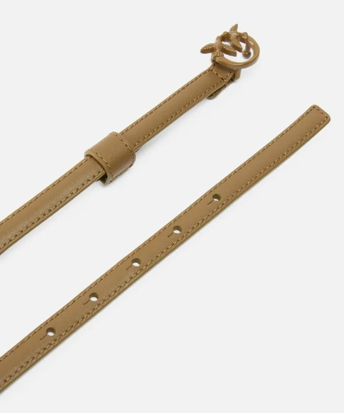 Women Belts Pinko Superthin Colourblock Love Birds Belt 1cm Plantationcolourblock Women Belts Pinko Superthin Colourblock Love Birds Belt 1cm Plantationcolourblock