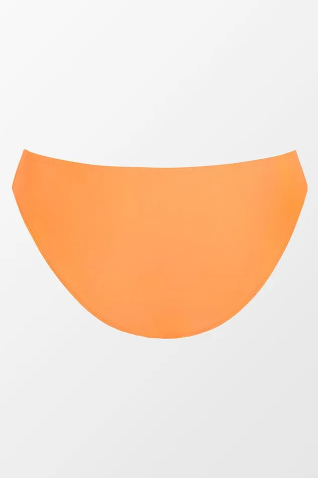 Women Bikini Bottoms Cupshe Summer Of Love Low Waist Bikini Bottom Orange