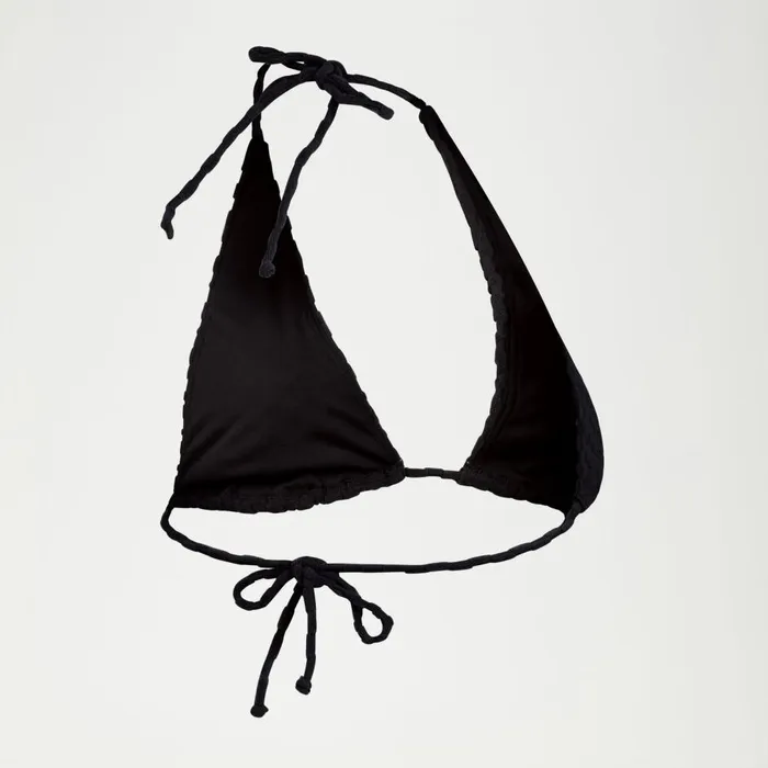 Women Bikinis and Tankinis Speedo FLU3NTE Terry Triange Bikini Top Grey