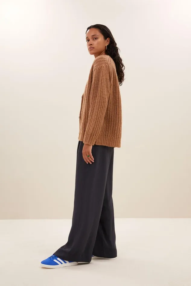 Women Bobbi Cardigan Camel Bybar Cardigans