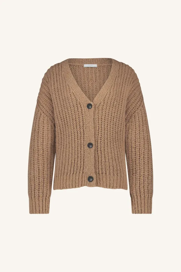 Women Bobbi Cardigan Camel Bybar Cardigans