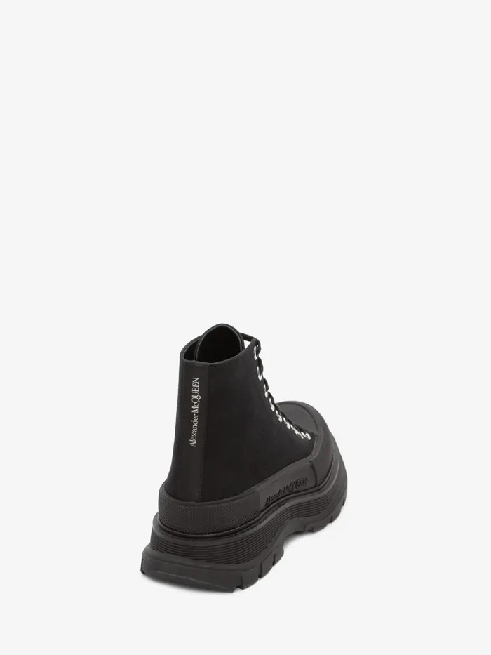 Women Boots Alexander McQueen Tread Slick Boot Black