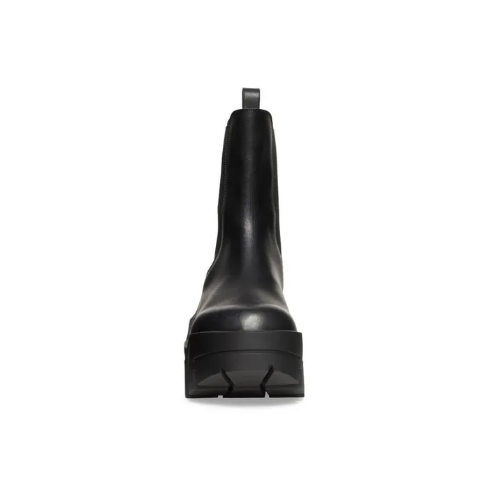Women Boots and Ankle Boots Balenciaga Bulldozer Chelsea Boot In Black