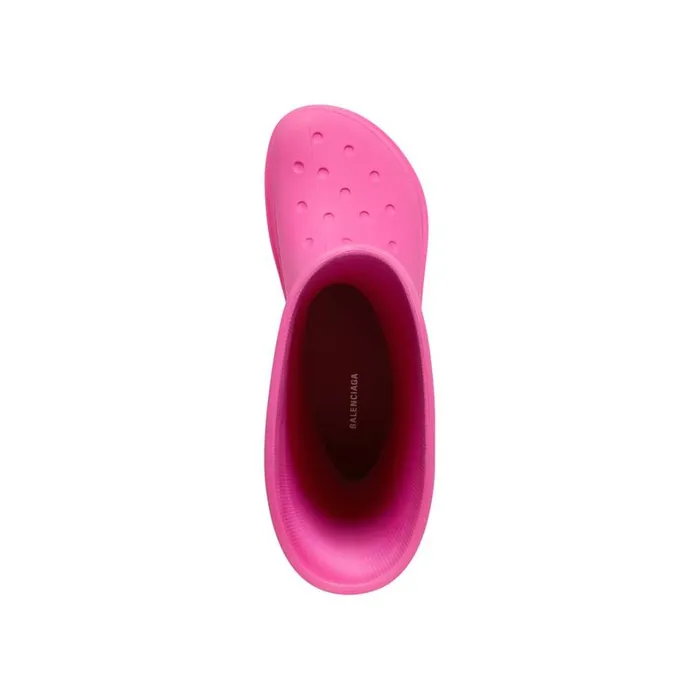 Women Boots and Ankle Boots Balenciaga Crocs Boot In Bright Pink