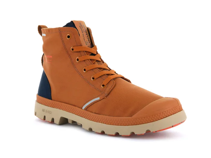 Women Boots PALLADIUM PAMPA LITE RECYCLE WP Tanmood Indigo Women Boots PALLADIUM PAMPA LITE RECYCLE WP Tanmood Indigo
