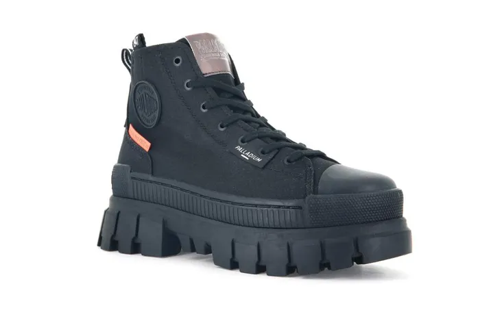 Women Boots PALLADIUM REVOLT HI TX Blackblack Women Boots PALLADIUM REVOLT HI TX Blackblack