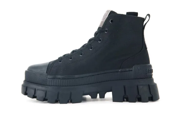 Women Boots PALLADIUM REVOLT HI TX Blackblack Women Boots PALLADIUM REVOLT HI TX Blackblack