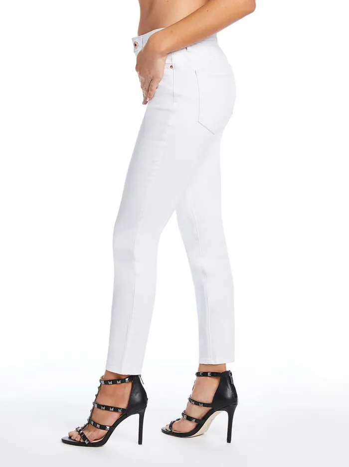 Women Bottoms Jessica Simpson Adored Ankle Skinny Jeans In White